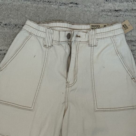 Madden NYC Skater Pant - Medium - Size 7-9 - Color ECRU - NWT - Picture 3 of 6